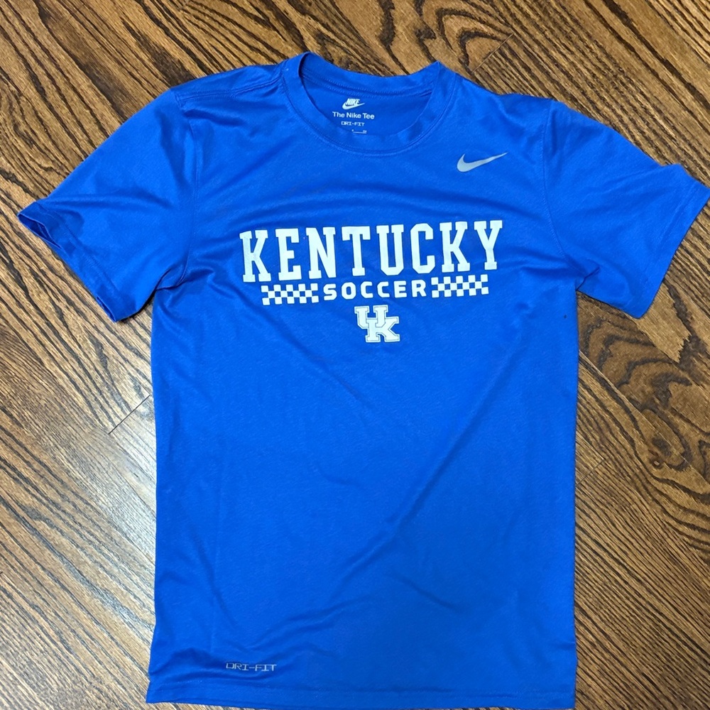 Nike Men's Blue Kentucky Soccer Tee